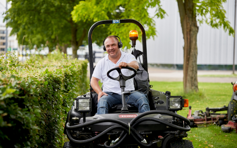 Afbeelding van verhaal Freedom, rain and results on the lawnmower
